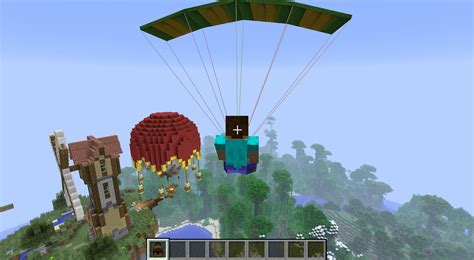 paraglider mod minecraft
